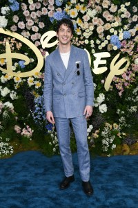 Milo Manheim at the Disney 2025 Upfront Red Carpet held at North Javits Center on May 13, 2025 in New York, New York.