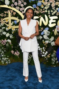 Rachel Scott at the Disney 2025 Upfront Red Carpet held at North Javits Center on May 13, 2025 in New York, New York.