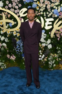 Tyler James Williams at the Disney 2025 Upfront Red Carpet held at North Javits Center on May 13, 2025 in New York, New York.
