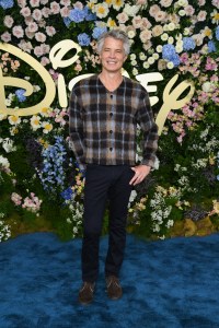 Timothy Olyphant at the Disney 2025 Upfront Red Carpet held at North Javits Center on May 13, 2025 in New York, New York.
