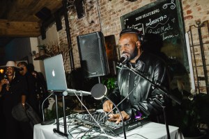 DJ Funk Flex at the LaQuan Smith at the Ludlow House with Samsung Galaxy Met Gala after party at Ludlow House on May 05, 2025 in New York, New York.