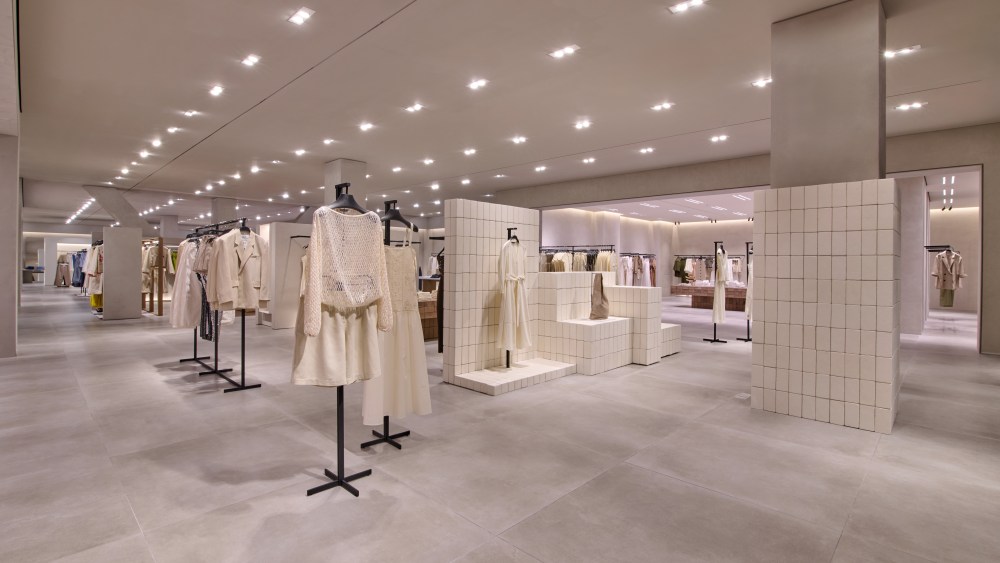Inside the new Zara at Manhattan's Hudson Yards.