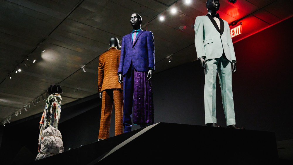 A preview of the Met’s"Superfine: Tailoring Black Style" exhibit for the Met Gala 2025.