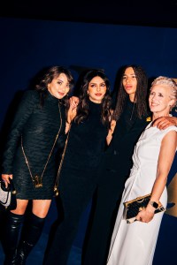 Sally Grimes, Priyanka Chopra Jonas, Olivier Rousteing, and Cristina Diezhandino