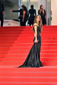 Amal Clooney at the "Bono: Stories of Surrender" Premiere at The 78th Cannes Film Festival at Palais des Festivals on May 16, 2025 in Cannes, France.