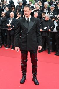 Alexander Skarsgard at "The Phoenician Scheme" Premiere  – The 78th Cannes Film Festival at Palais des Festivals on May 18, 2025 in Cannes, France.