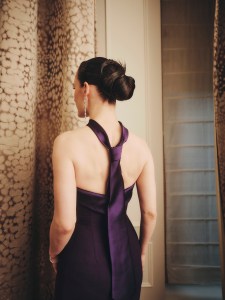 A look at Rachel Brosnahan getting ready for the Met Gala 2025 with Sergio Hudson.