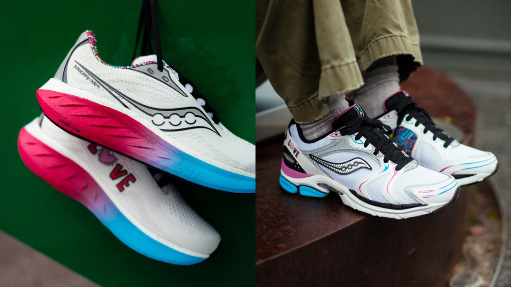 Keith Haring x Saucony sneaker collection.