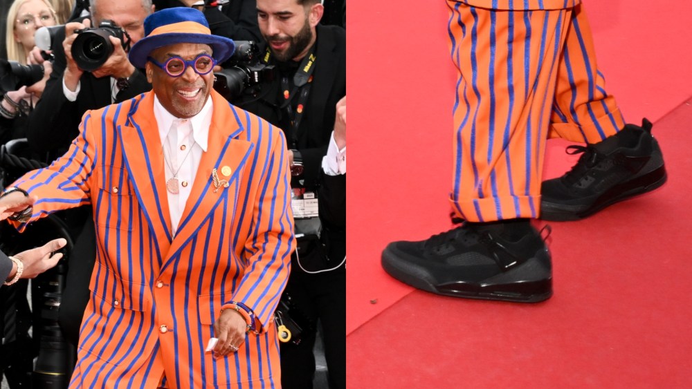 Spike Lee at the "Highest 2 Lowest" Premiere during The 78th Cannes Film Festival at Palais des Festivals on May 19, 2025 in Cannes, France.