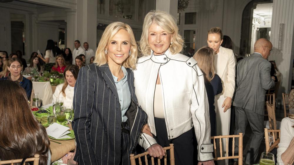 Tory Burch and Martha Stewart.