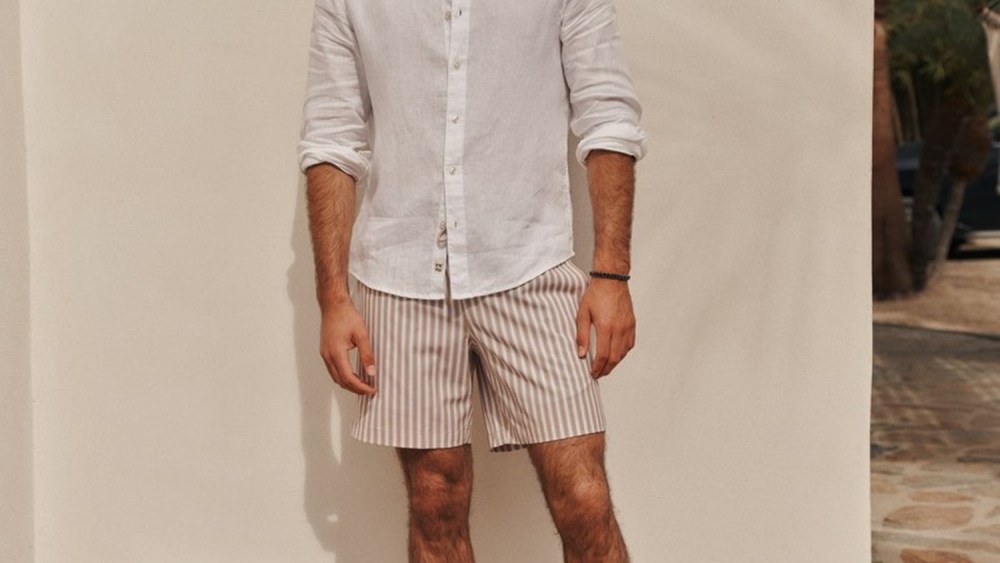 A look from the Fair Harbor x Rothy's collaboration.