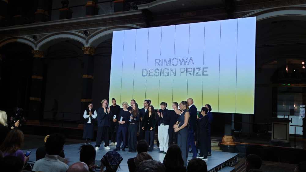 Design fans gathered for the Rimowa prizegiving ceremony in Berlin's Gropius Bau.