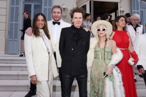 Yasmin Le Bon, Simon Le Bon, John Taylor, and Gela Nash-Taylor