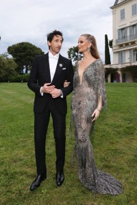 Adrien Brody and Georgina Chapman