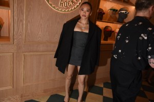 Suni Lee at the ASAP Rocky Met Gala after party on May 05, 2025 in New York, New York.