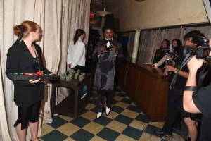 Jeremy Pope at the ASAP Rocky Met Gala after party on May 05, 2025 in New York, New York.