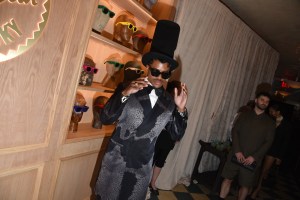 Jeremy Pope at the ASAP Rocky Met Gala after party on May 05, 2025 in New York, New York.