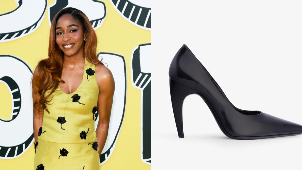 Ayo Edebiri Pops on a Unique Black Pump From Jude for the Netflix’s ‘Big Mouth’ Season Eight Premiere