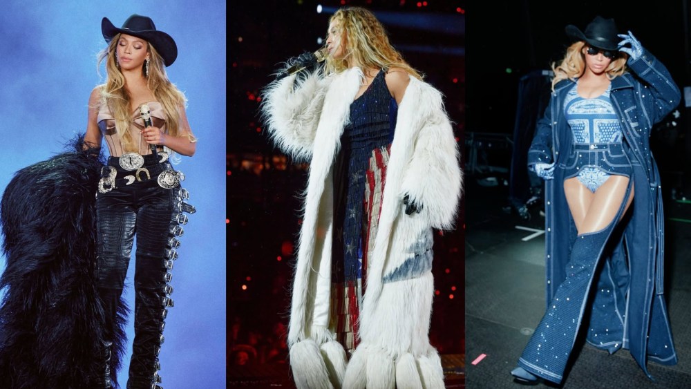 Beyoncé's 'Cowboy Carter Tour' Outfits, Live Updates: Schiaparelli, Burberry, Loewe and More