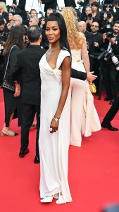 Naomi Campbell at “The History of Sound” Premiere during The 78th Cannes Film Festival at Palais des Festivals on May 21, 2025 in Cannes, France.