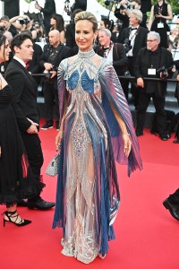 Lady Victoria Hervey at the "La Venue de l’Avenir" premiere during the 78th Cannes Film Festival held at the Palais des Festivals on May 22, 2025 in Cannes, France.