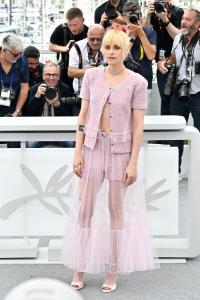Kristen Stewart at "The Chronology of Water" Photocall during The 78th Cannes Film Festival at Palais des Festivals on May 16, 2025 in Cannes, France.