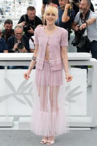 Kristen Stewart at "The Chronology of Water" Photocall during The 78th Cannes Film Festival at Palais des Festivals on May 16, 2025 in Cannes, France.