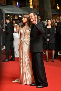 Lux Pascal, Pedro Pascal at the “Eddington” Premiere at The 78th Cannes Film Festival at Palais des Festivals on May 16, 2025 in Cannes, France.