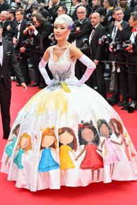 Aliia Roza at the Opening Ceremony and "Leave One Day" Premiere at the 78th Cannes Film Festival held at Palais des Festivals on May 13, 2025 in Cannes, France.