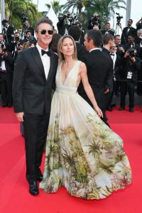 Edward Norton, Shauna Robertson at "The Phoenician Scheme" Premiere during the 78th Cannes Film Festival at Palais des Festivals on May 18, 2025 in Cannes, France.