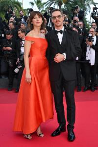 Sophie Hunter, Benedict Cumberbatch at "The Phoenician Scheme" Premiere during the 78th Cannes Film Festival at Palais des Festivals on May 18, 2025 in Cannes, France.