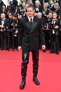 Alexander Skarsgard at "The Phoenician Scheme" Premiere  – The 78th Cannes Film Festival at Palais des Festivals on May 18, 2025 in Cannes, France.