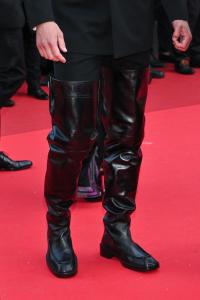 Alexander Skarsgard at "The Phoenician Scheme" Premiere during the 78th Cannes Film Festival at Palais des Festivals on May 18, 2025 in Cannes, France.