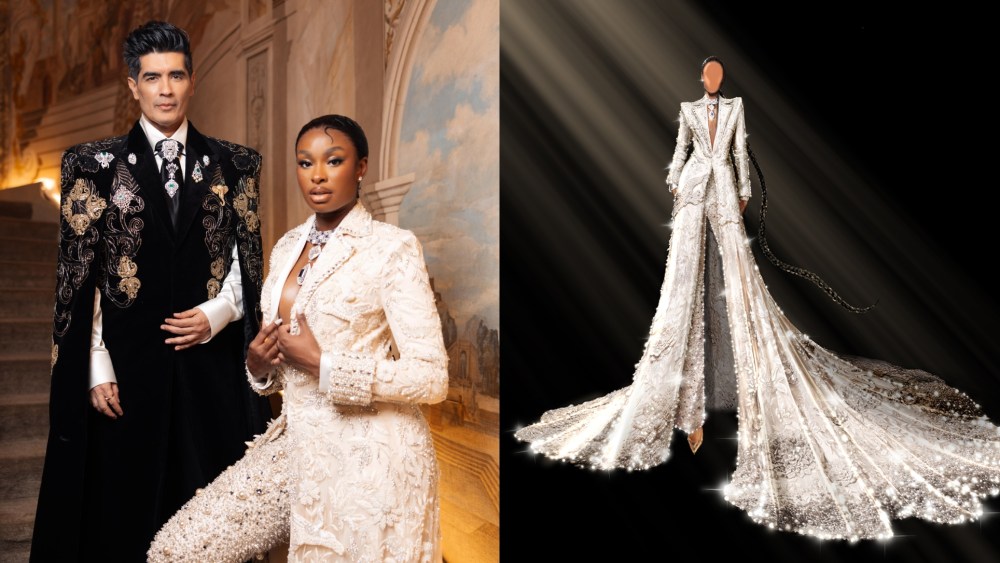 Coco Jones' 2025 Met Gala look.