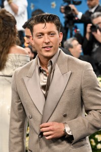Tom Francis at The 2025 Met Gala Celebrating "Superfine: Tailoring Black Style" held at the Metropolitan Museum of Art on May 05, 2025 in New York, New York.