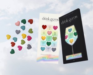 Drink Gems 'Love Is Love' Pride Collection, companies donating to lgbtq gay pride month merch products