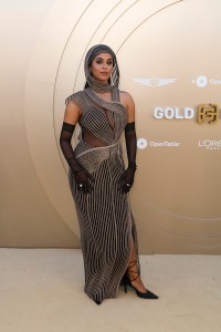 Lilly Singh at the 2025 Gold Gala held at The Music Center on May 10, 2025 in Los Angeles, California.