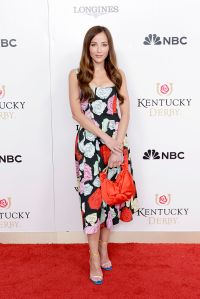 LOUISVILLE, KENTUCKY - MAY 03: Kay Adams attends Kentucky Derby 151 at Churchill Downs on May 03, 2025 in Louisville, Kentucky. (Photo by Jeff Schear/Getty Images for Churchill Downs)