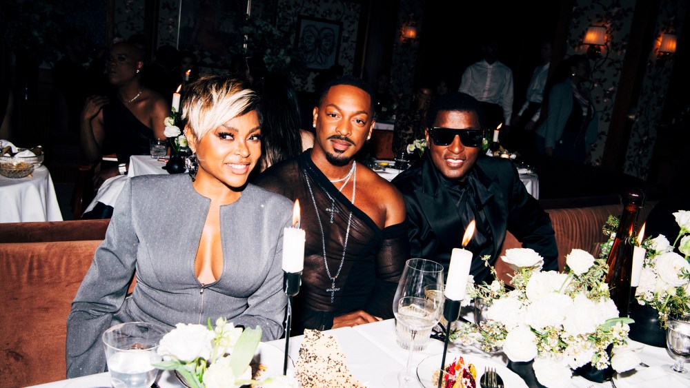 Taraji P. Henson, LaQuan Smith, and Babyface