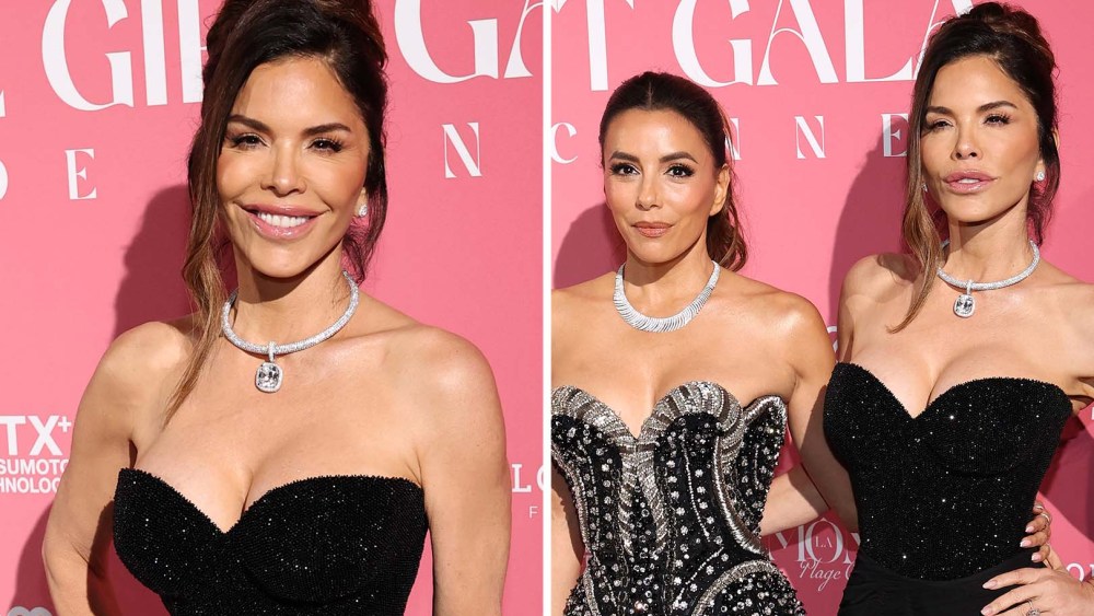 Eva Longoria and Lauren Sánchez attend the Global Gift Gala at the 78th annual Cannes Film Festival on May 19, 2025 in Cannes, France