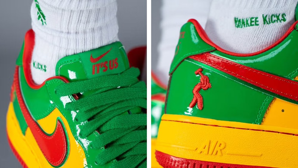 Lil Yachty Nike Air Force 1 Low Lucky Green