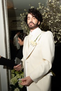 Marc Jacobs at The Carlyle Hotel before the 2025 Met Gala: "Superfine: Tailoring Black Style" held at the Metropolitan Museum of Art on May 5, 2025 in New York, New York.