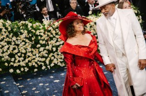 Debbie Allen, Norm Nixon at The 2025 Met Gala Celebrating "Superfine: Tailoring Black Style" held at The Metropolitan Museum of Art on May 05, 2025 in New York, New York.