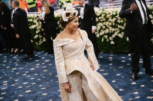 Precious Moloi-Motsepe at The 2025 Met Gala Celebrating "Superfine: Tailoring Black Style" held at The Metropolitan Museum of Art on May 05, 2025 in New York, New York.