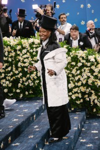 Whoopi Goldberg at The 2025 Met Gala Celebrating "Superfine: Tailoring Black Style" held at The Metropolitan Museum of Art on May 05, 2025 in New York, New York.