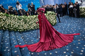 Teyana Taylor at The 2025 Met Gala Celebrating "Superfine: Tailoring Black Style" held at The Metropolitan Museum of Art on May 05, 2025 in New York, New York.