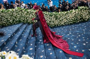 Teyana Taylor at The 2025 Met Gala Celebrating "Superfine: Tailoring Black Style" held at The Metropolitan Museum of Art on May 05, 2025 in New York, New York.