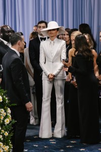 Bronson Pinchot, Zendaya at The 2025 Met Gala Celebrating "Superfine: Tailoring Black Style" held at The Metropolitan Museum of Art on May 05, 2025 in New York, New York.