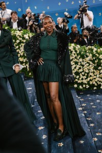 Venus Williams at The 2025 Met Gala Celebrating "Superfine: Tailoring Black Style" held at The Metropolitan Museum of Art on May 05, 2025 in New York, New York.
