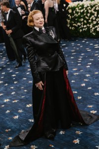 Sarah Snook at The 2025 Met Gala Celebrating "Superfine: Tailoring Black Style" held at The Metropolitan Museum of Art on May 05, 2025 in New York, New York.